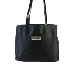 Falchi Sport Women's Snap Closure Top Handle Shoulder Handbag Black Size M